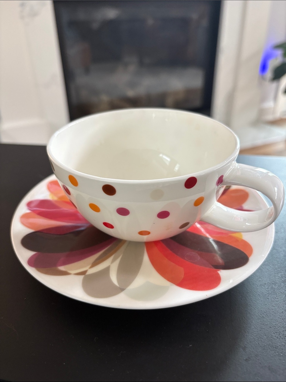 Crate & Barrel Cup & Saucer Set